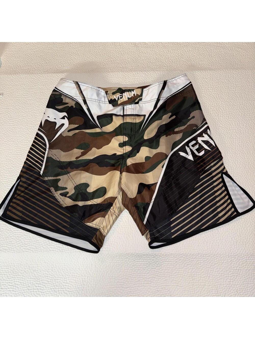 Venum Camo Hero Fight Shorts Boxing Shorts Forest Camo XL Men’s